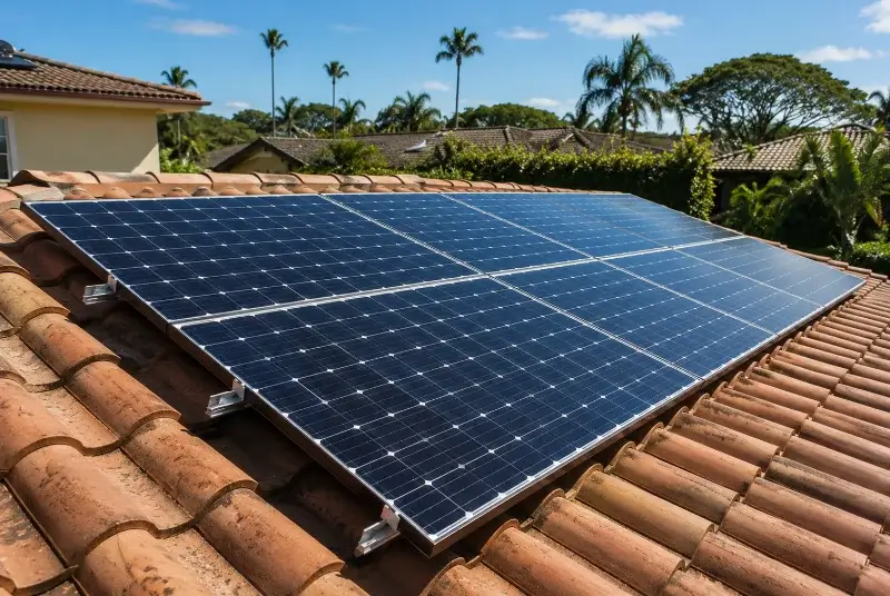 Installation de panneaux solaires à Saint-Martin-le-Colonel